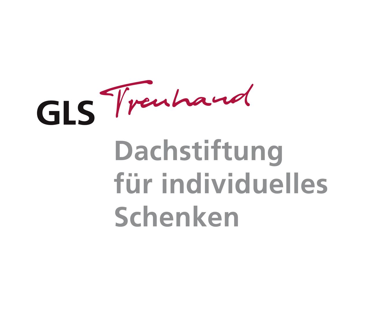 Logo der GLS Treuhand. Dachstiftung für individuelles Schenken.