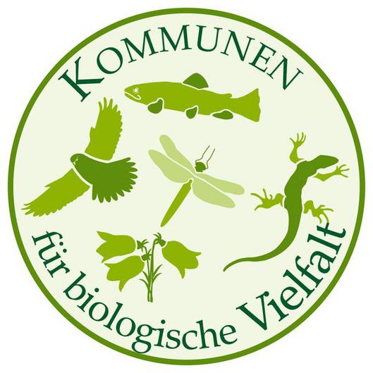 Logo von Kommunen für biologische Vielfalt.